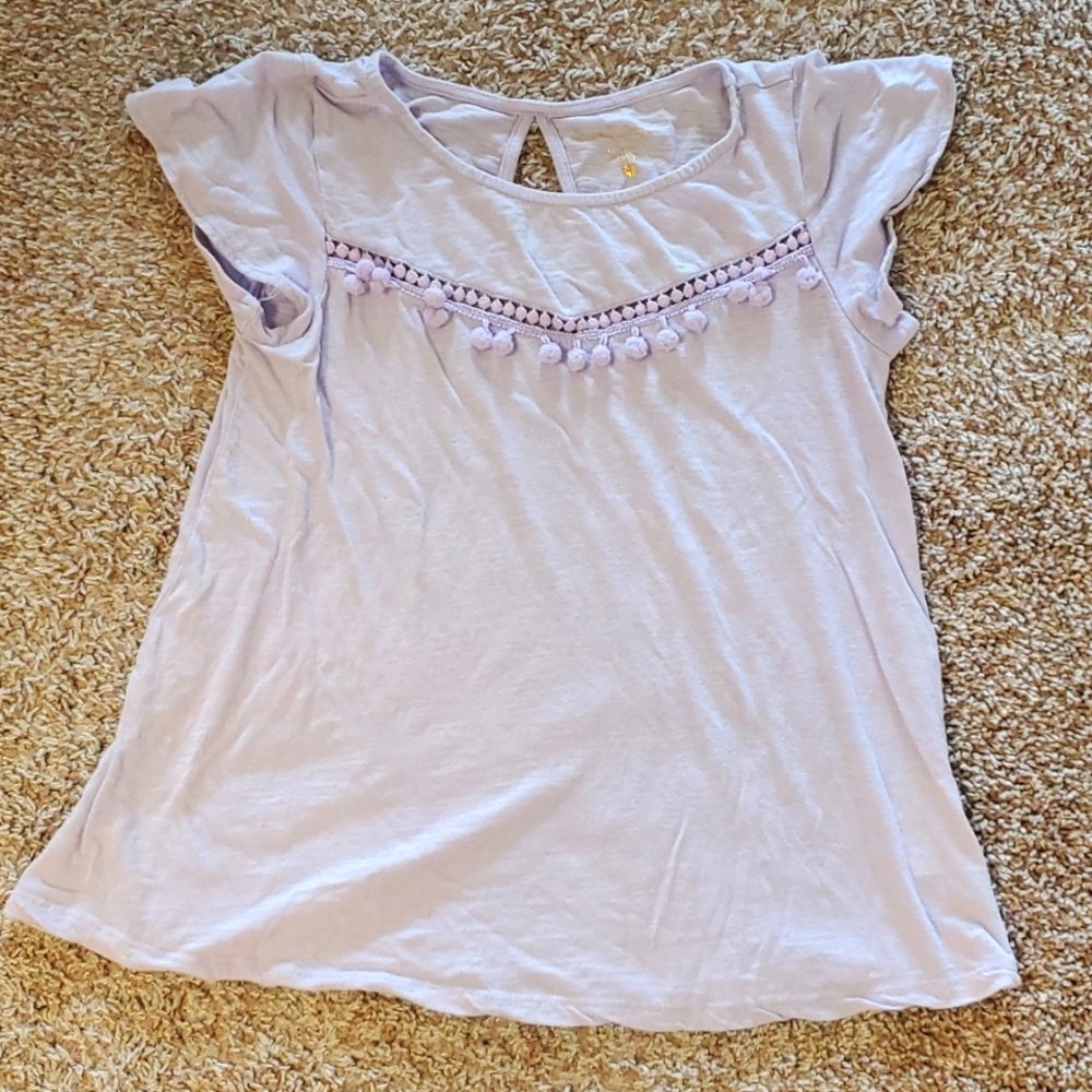 Purple Lilly Pulitzer shirt, size XXS, $15